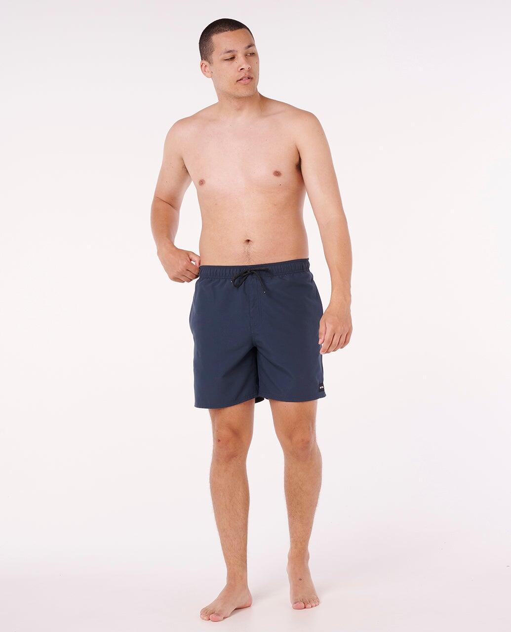 Shorts de banho Masculino 17" volley elástico em tecido elástico 4/7