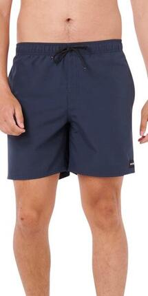 Short de bain Homme 17" volley élastique en tissu extensible