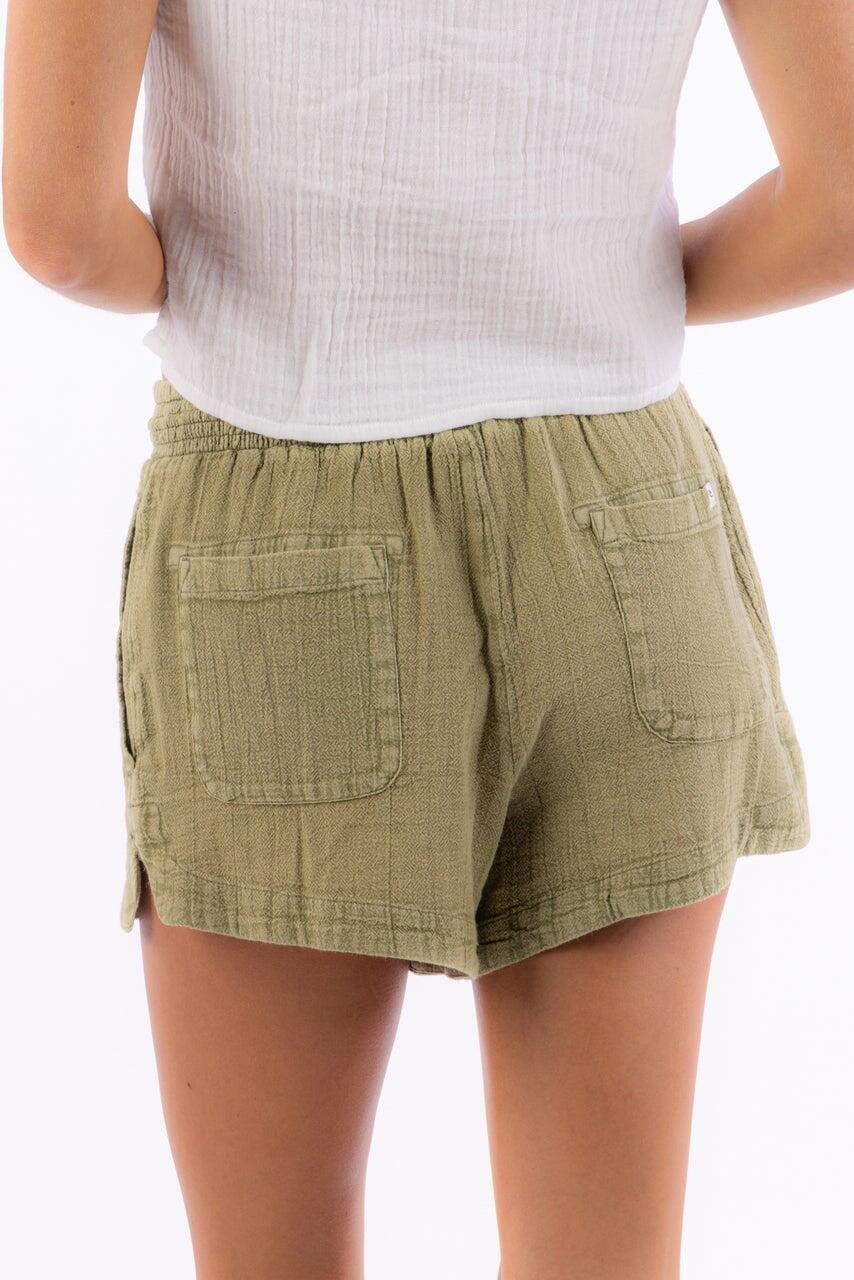 Short Femme en coton avec cordon de serrage léger et stylé 3/6