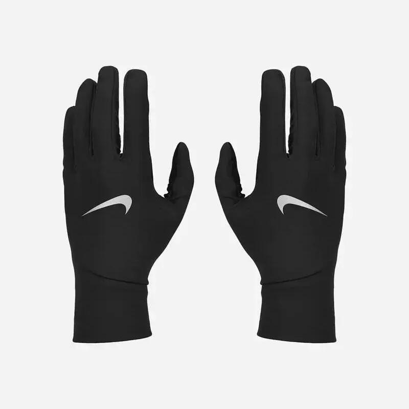 Mens Pacer Lightweight ThermaFit Fitted Gloves (Black/Silver)