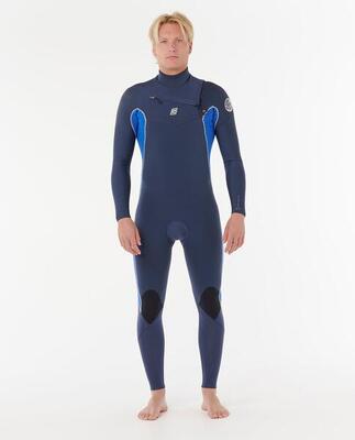 Combinazione Dawn Patrol 3/2 Zip Petto Blu cobalto elettrico
