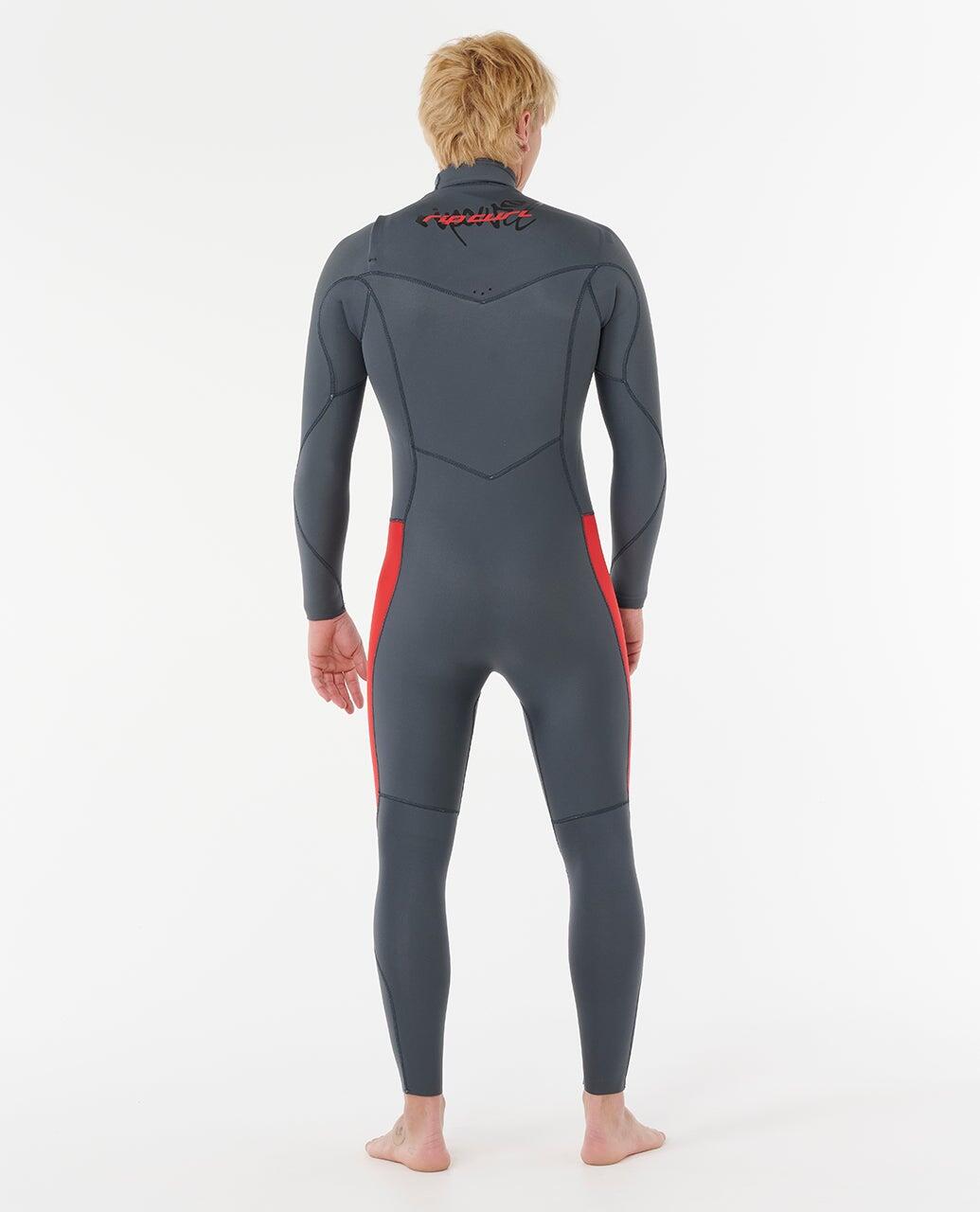 Combinaison Dawn Patrol Pro 3/2 Zip Poitrine 3/7