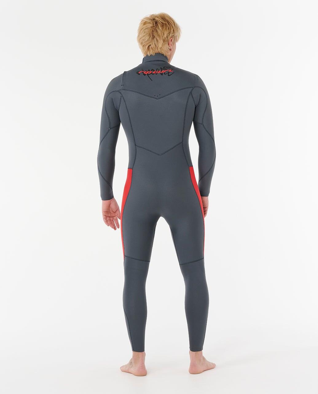 Combinaison Dawn Patrol Pro 4/3 Zip Poitrine 3/7
