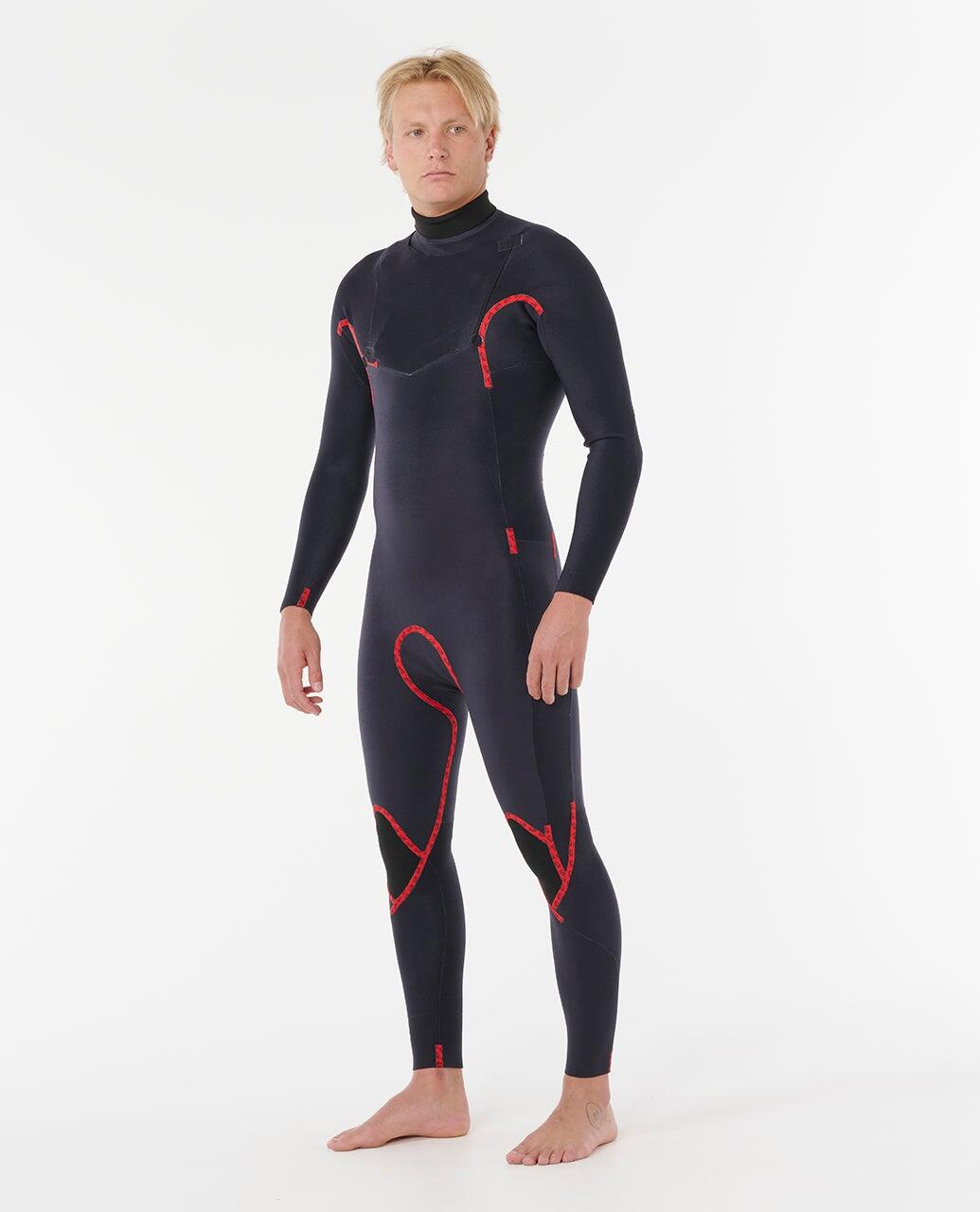 Combinaison Dawn Patrol Pro 3/2 Zip Poitrine 6/7