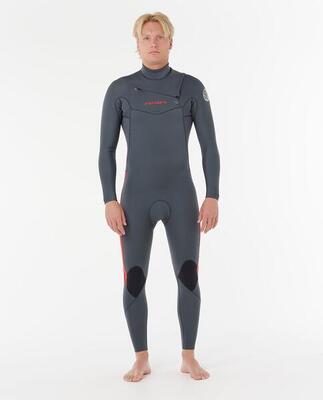 Dawn patrol pro 3/2 borstritssluiting wetsuit zwart