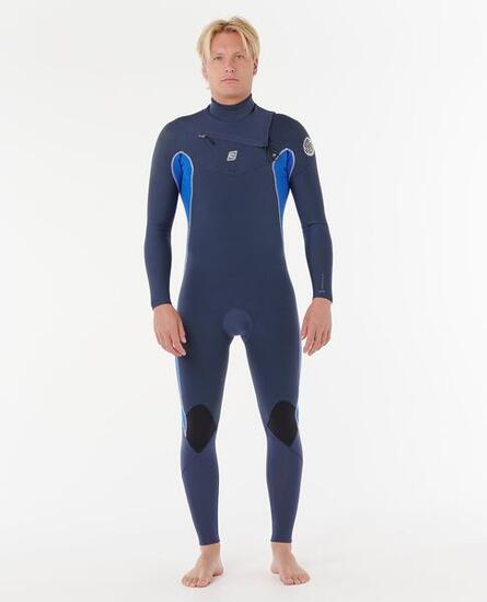 Combinazione Dawn Patrol 4/3 Zip Petto Blu cobalto elettrico