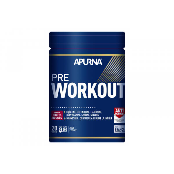 Apurna - Complément Alimentaire Pot Apurna Preworkout - Pre-workout - 420 G - Decathlon