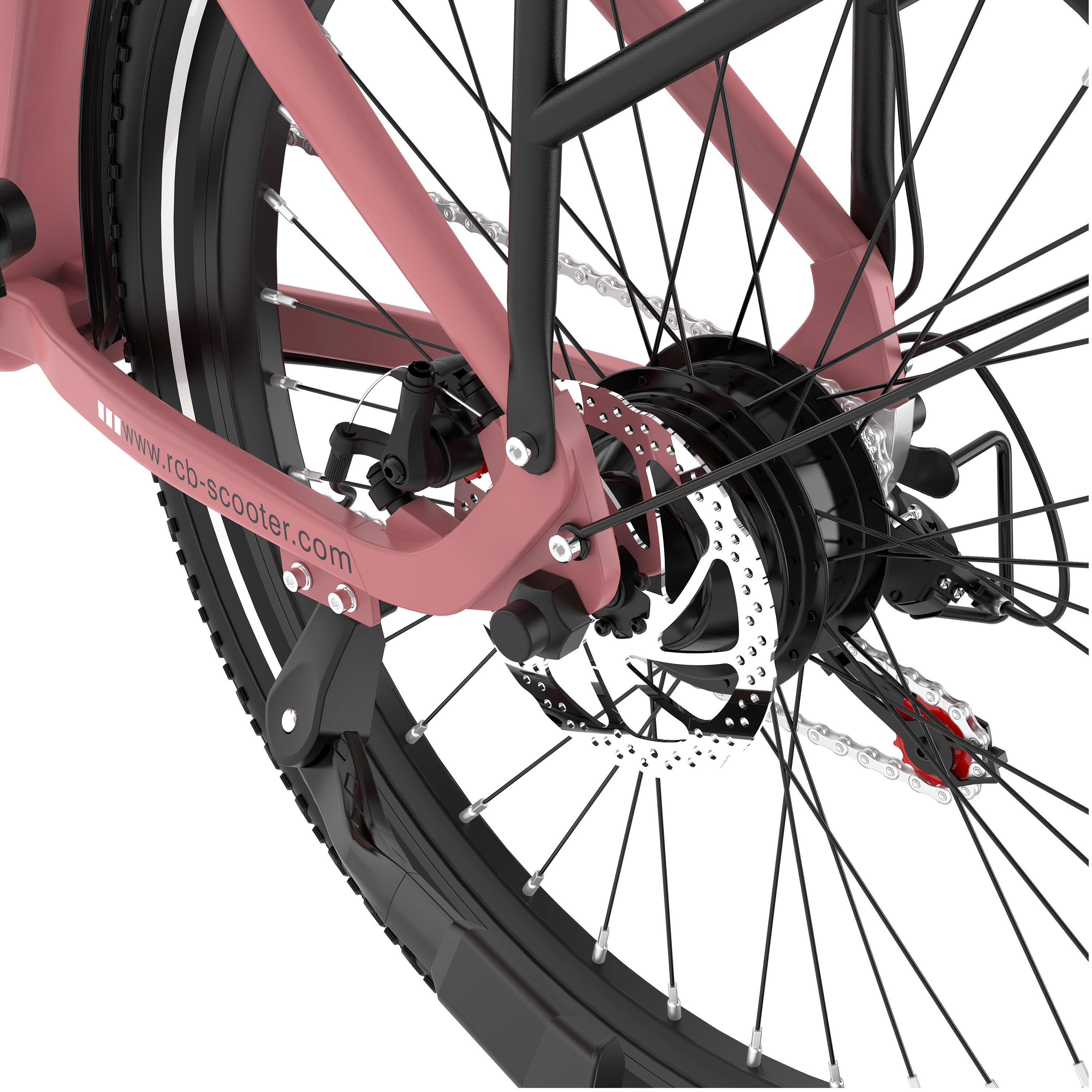 Bici Elettrica per Adulti 27.5" E-Bike, APP & NFC, RCB-G6​ 4/7