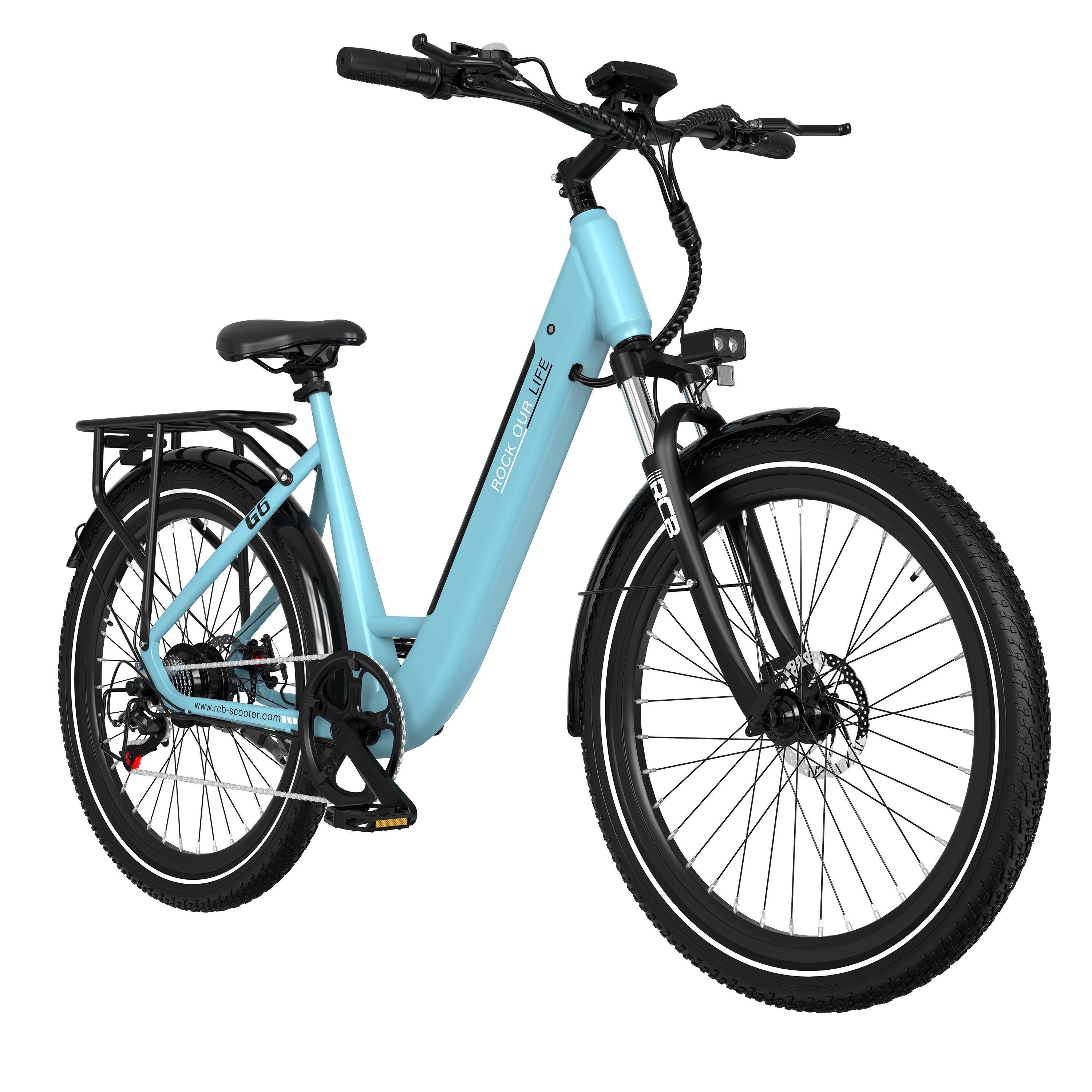 Bicicleta Eléctrica para Adultos 27.5" E-Bike, APP & NFC, RCB-G6 2/7