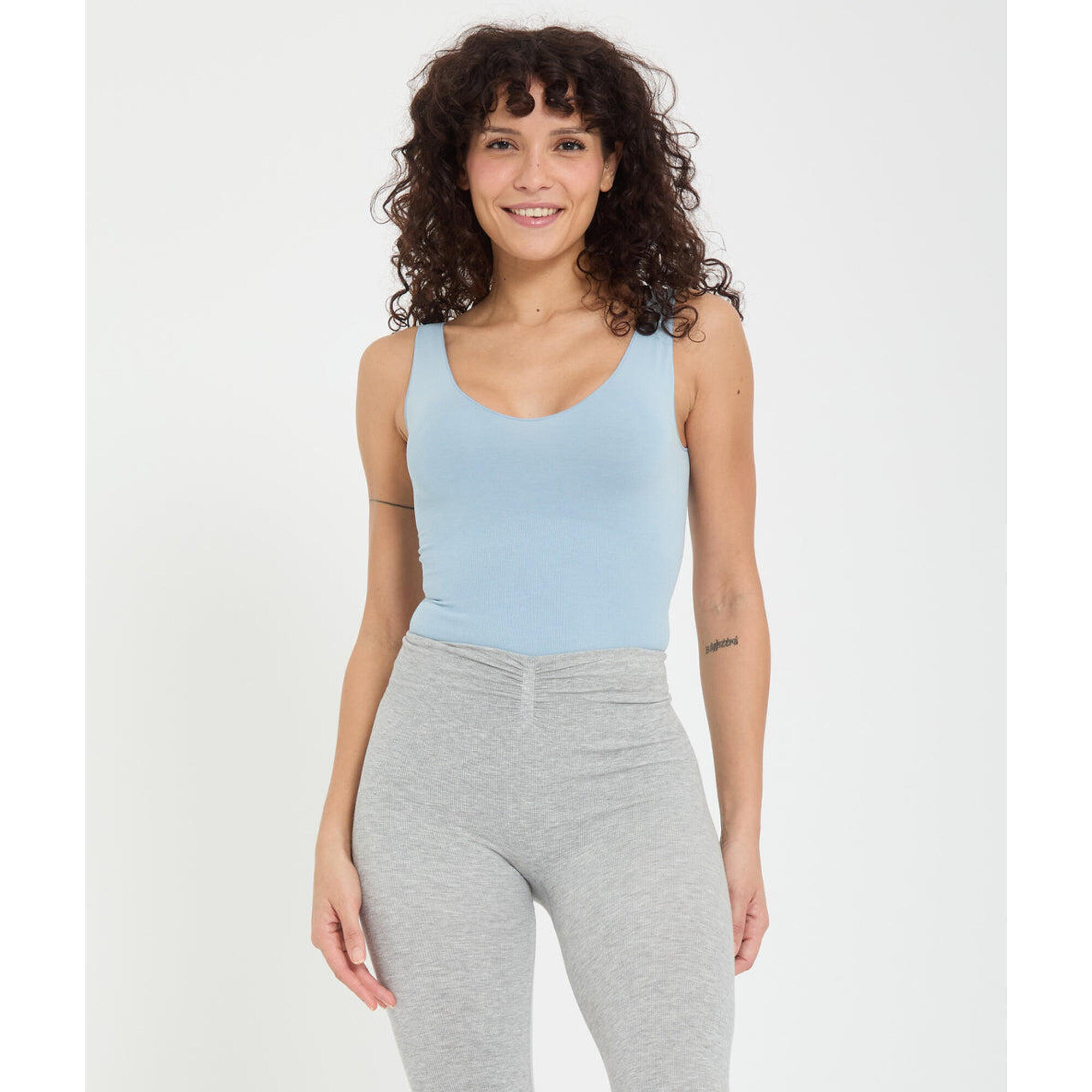 Yoga Searcher - Sagar - Body - Brassière - Bleu - Sm - Decathlon