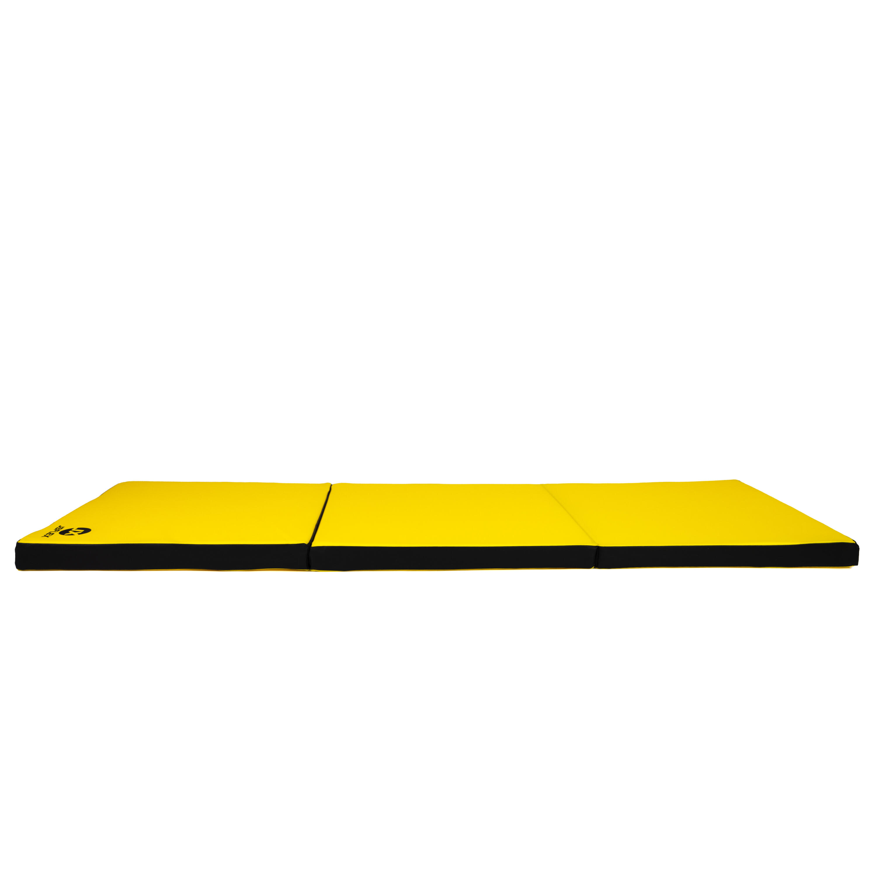 Tappetino da ginnastica 180 x 60 x 6 cm giallo/nero Tappetino morbido pieghevole 5/7
