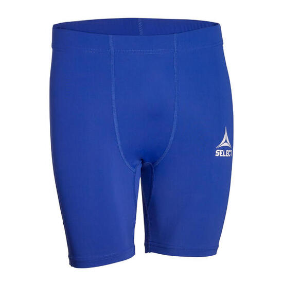 Short de compression SELECT Baselayer adulte bleu