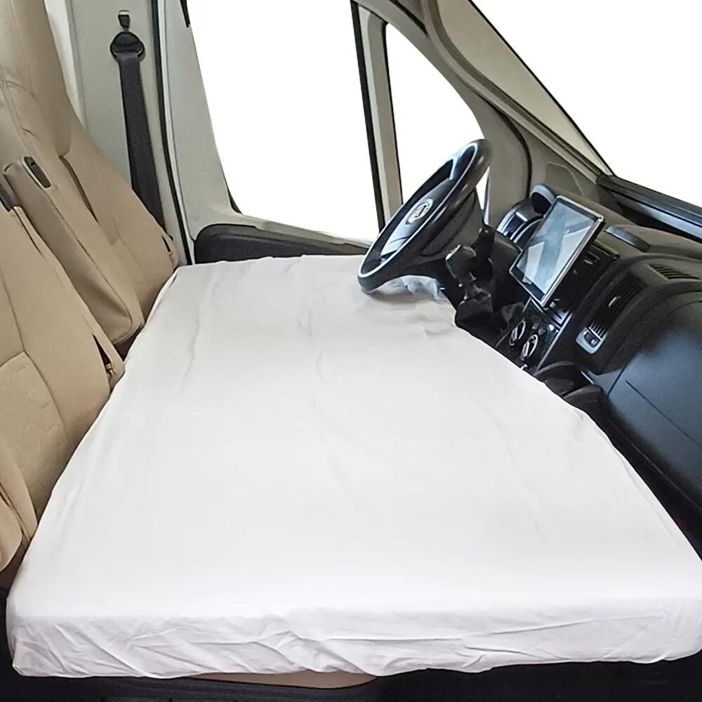 Conjunto de cama frontal Ducato + Jogo de lençóis 3/7