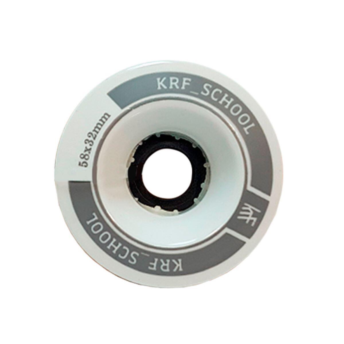 Pack de 2 Ruedas Krf School para Patines Paralelos Y Krf School Tamaño 58×32 Mm 1/4