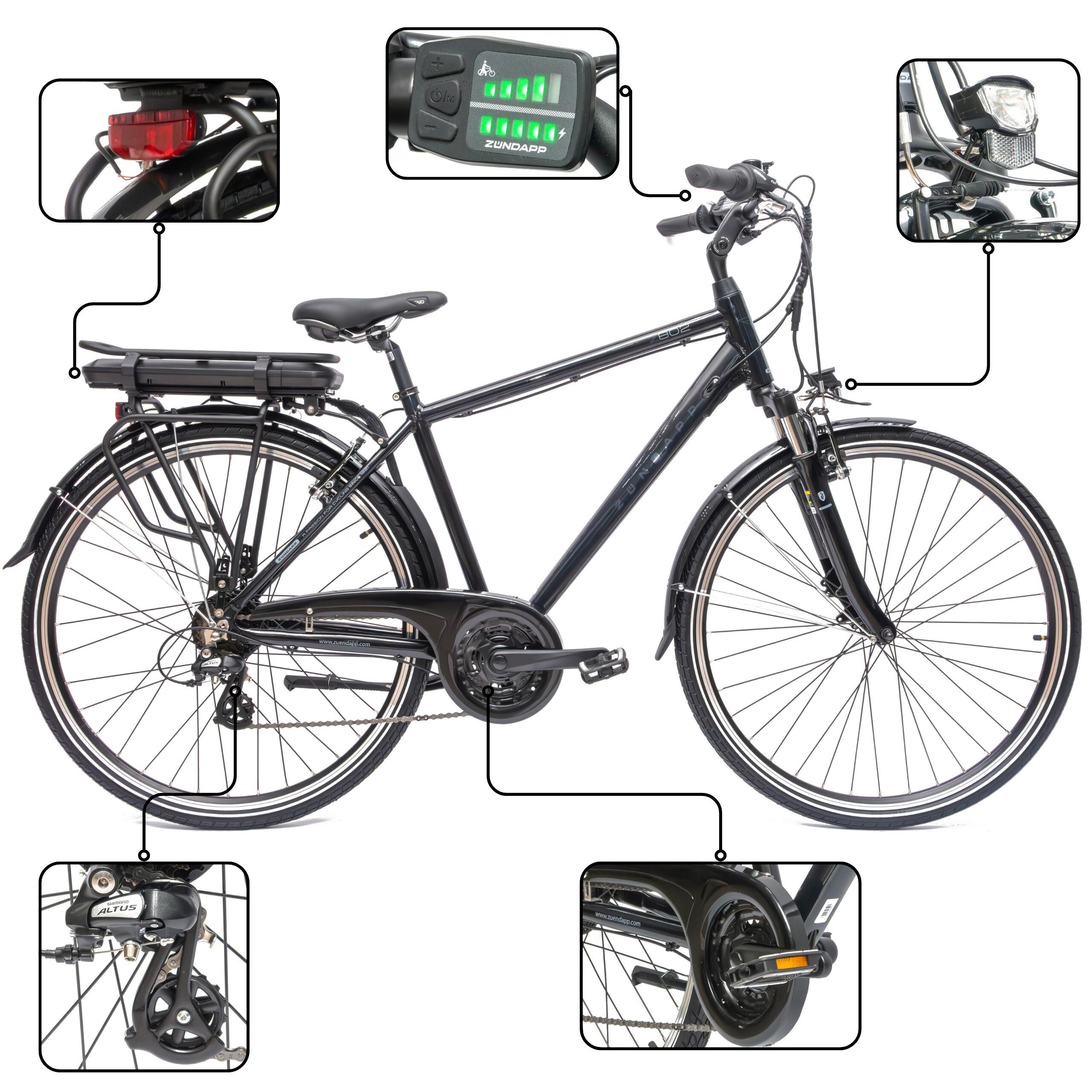 Rower Elektryczny Trekkingowy Zündapp Z802 Koła 28" 2/6
