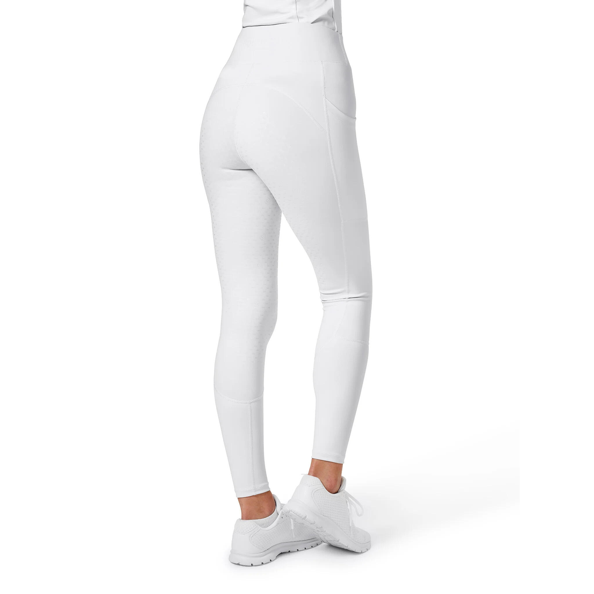 Leggings da equitazione full grip da donna Equestrian Stockholm Jump Movement 3/4