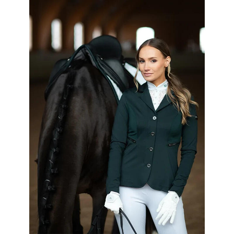 Leren rijhandschoenen Equestrian Stockholm Motion 3/3