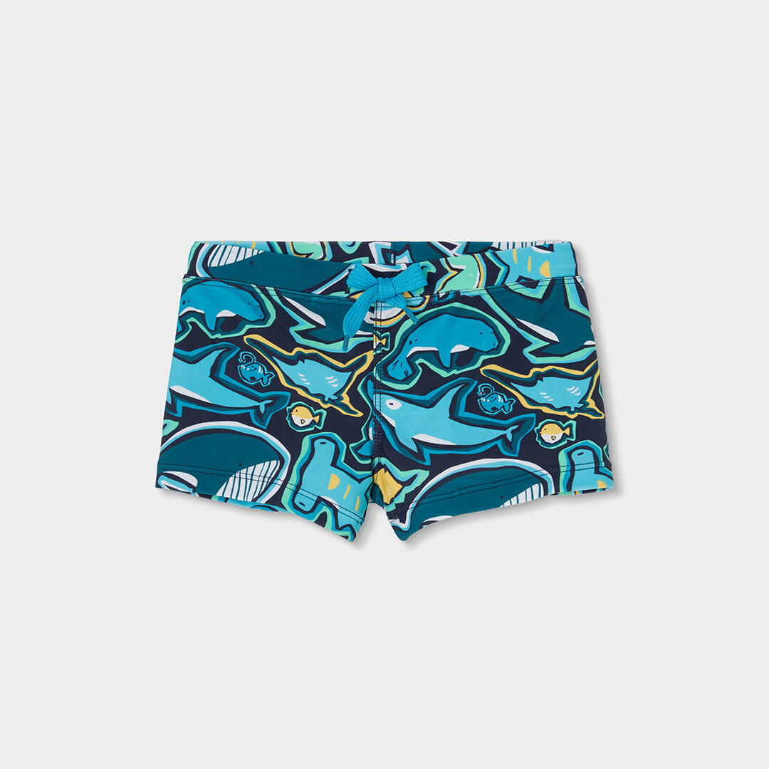 Bañadores de verano de gimnasia bebé niño boboli multicolor 1/4