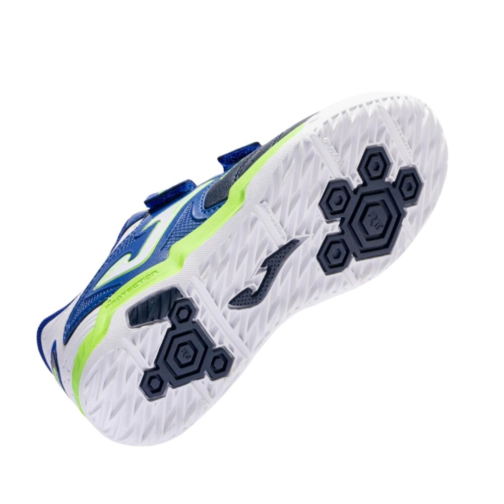 Joma Cancha JR 2603 Navy Blue Indoor – Sapatilhas de futebol de salão júnior com 5/7