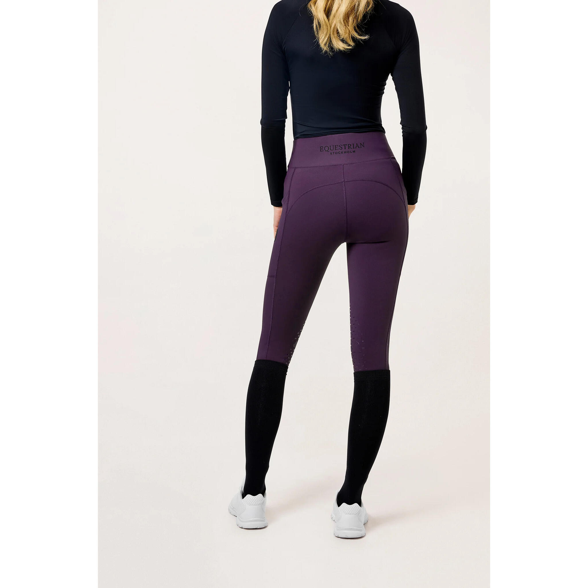Legging équitation full grip femme Equestrian Stockholm Dressage Movement 3/4
