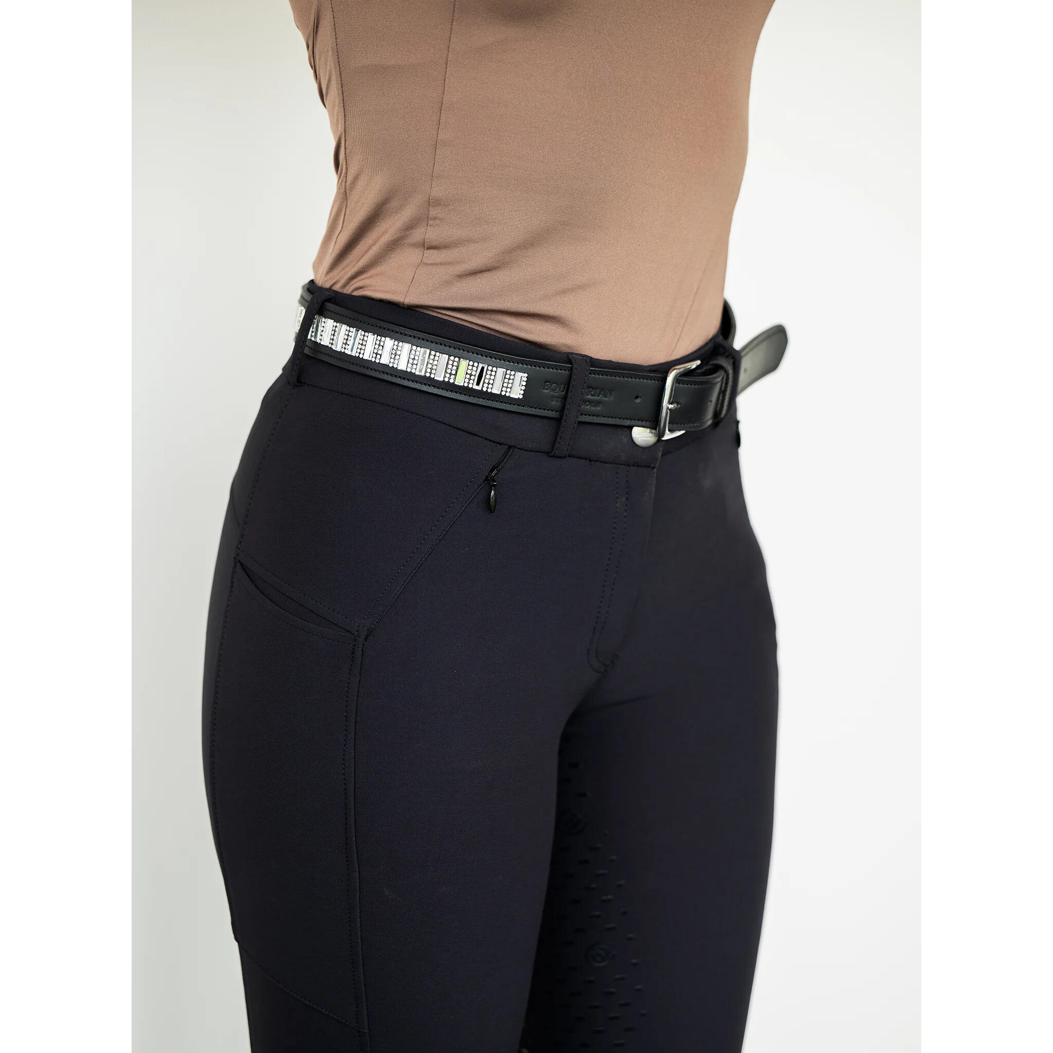 Ceinture en cuir femme Equestrian Stockholm Contest 3/4