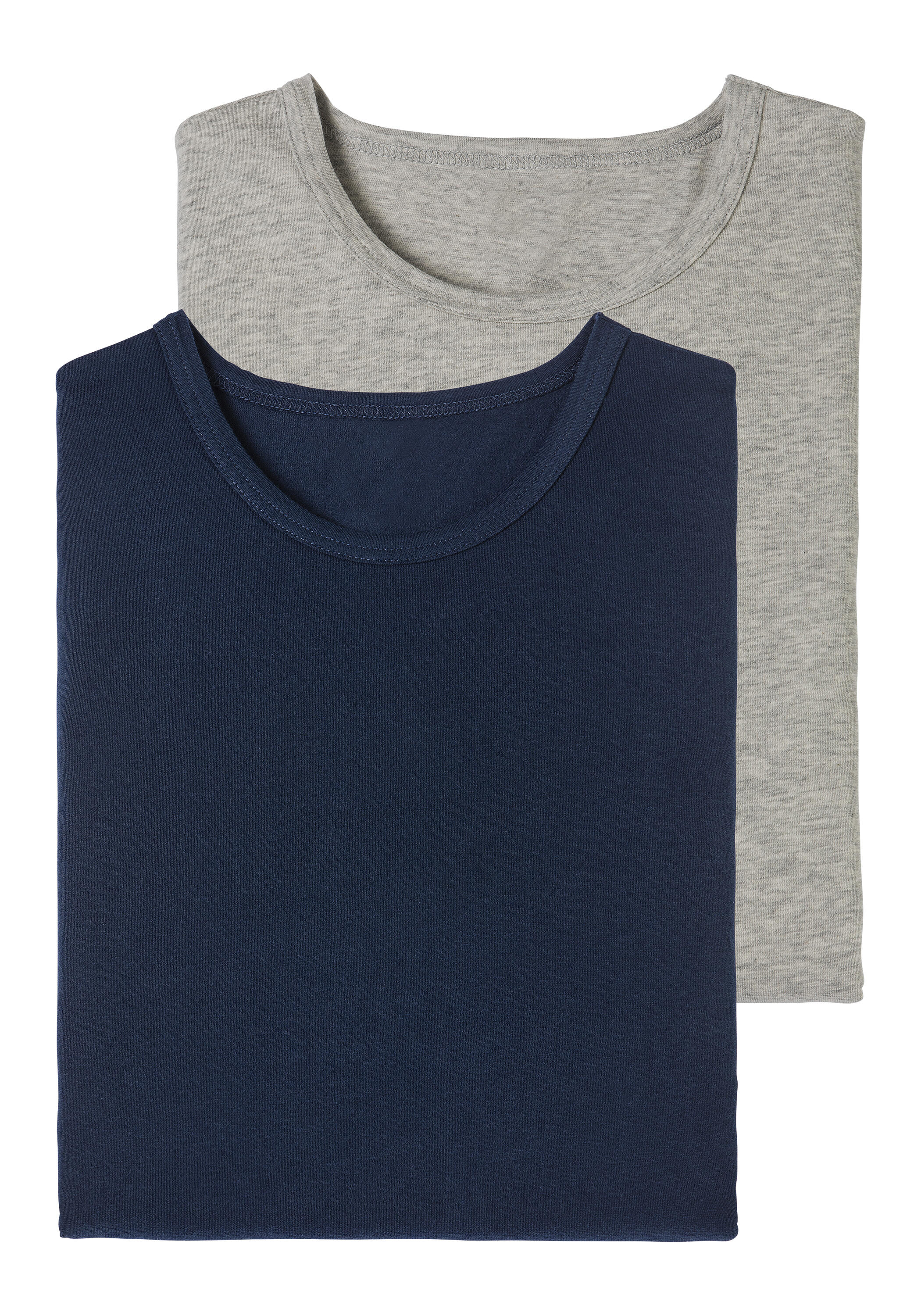 Herren H.I.S Langarmshirts (2 Stück), aus Baumwolle 2/4