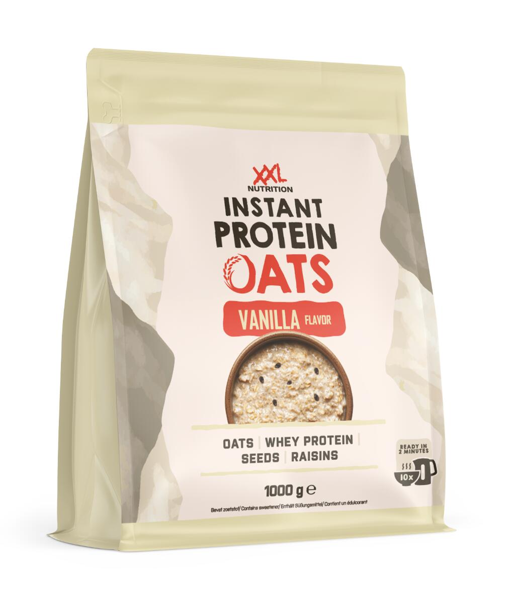 Instant Protein Oats - Proteïne Ontbijt, Havervlokken - Vanille - 1000 gram 2/2