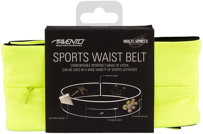 Avento Cinturón Deportivo Twist – Amarillo 2/5