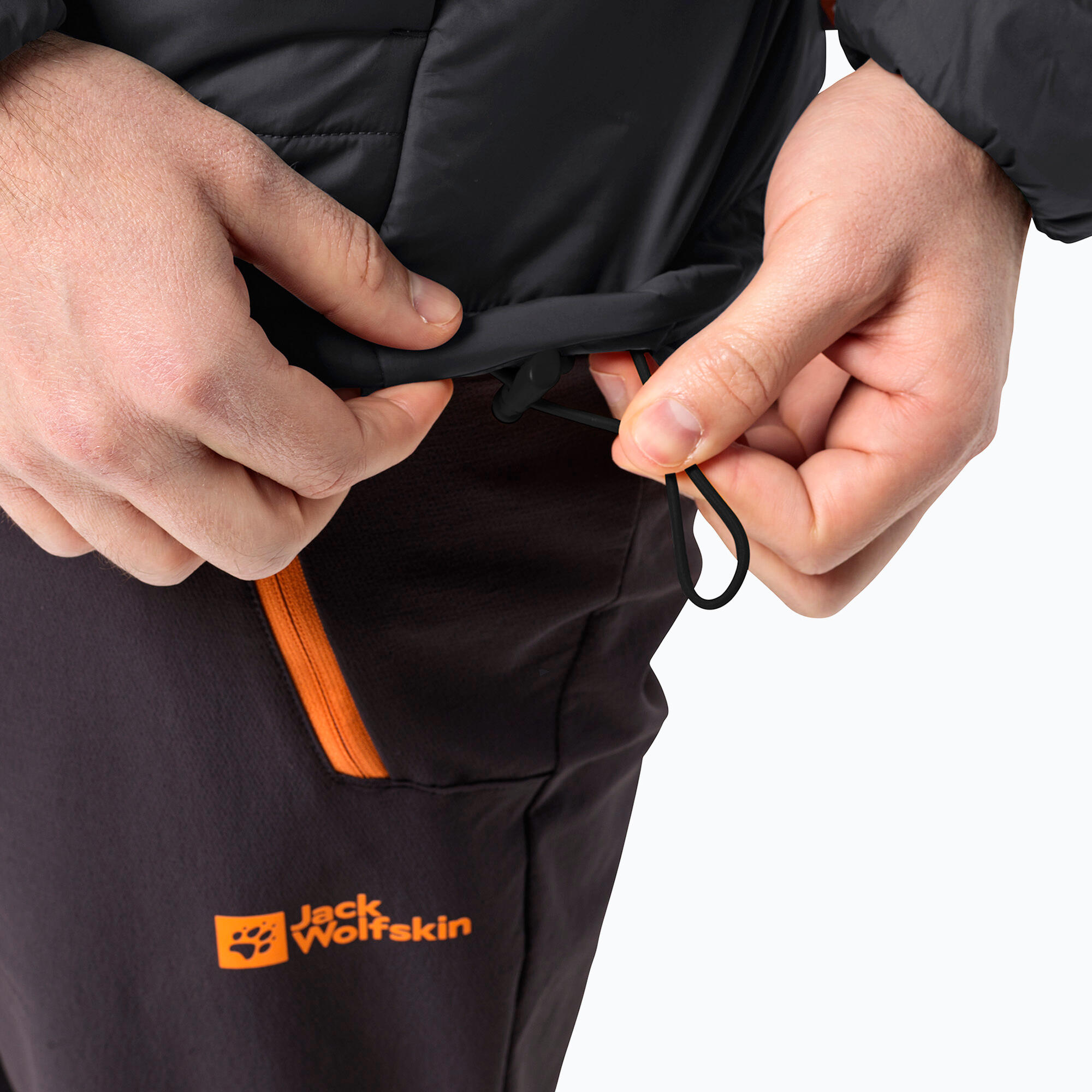 Veste matelassée pour homme Jack Wolfskin Lapawa Ins Hoody 5/5