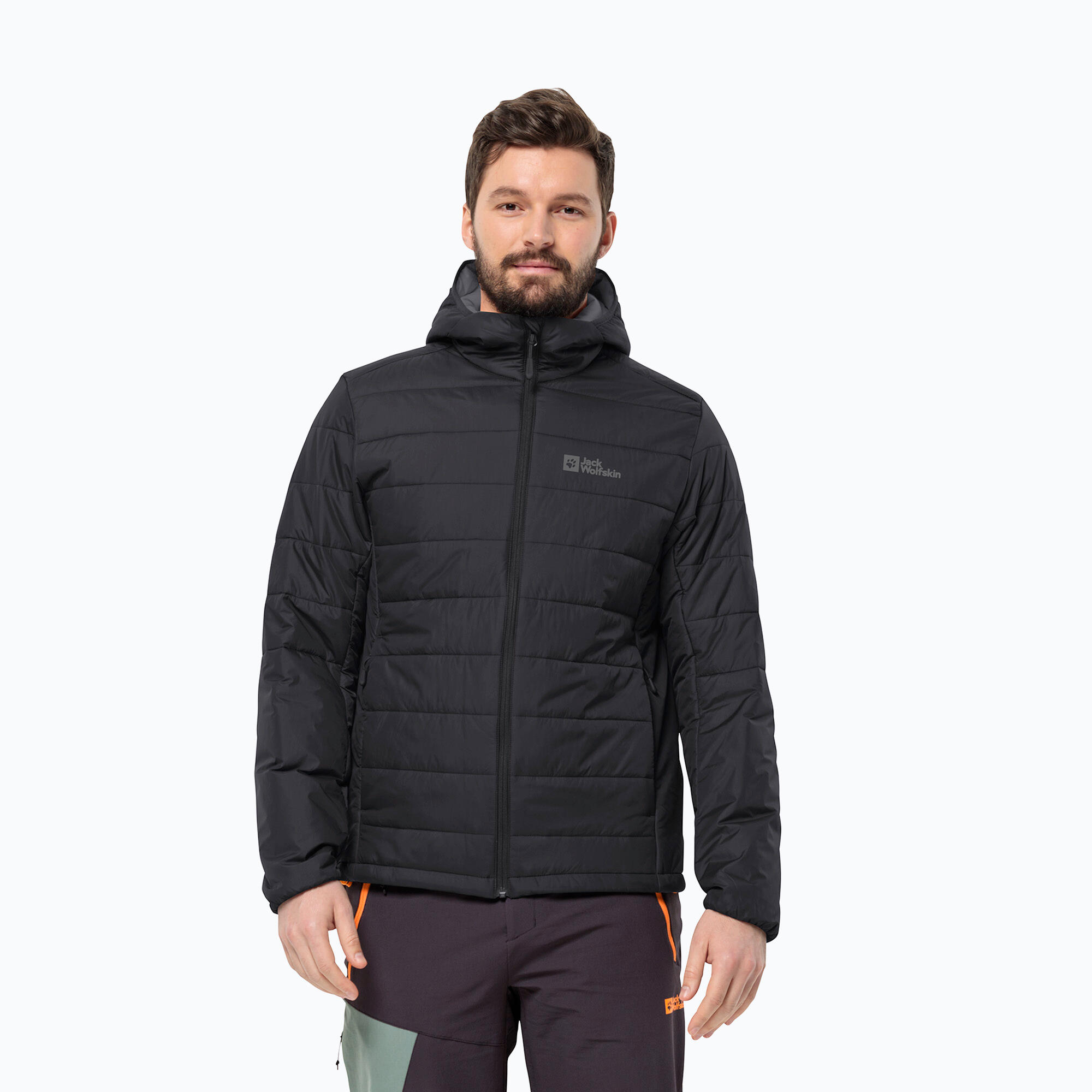 Veste matelassée pour homme Jack Wolfskin Lapawa Ins Hoody 1/5