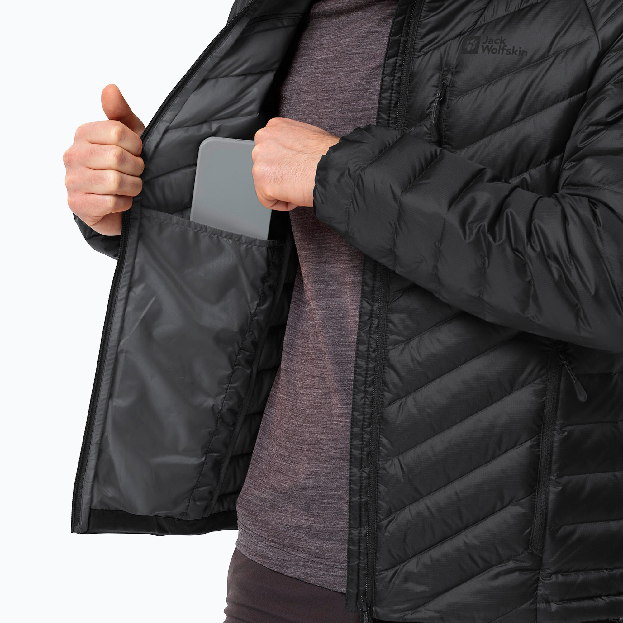 Veste matelassée pour homme Jack Wolfskin Passamani Down 5/5