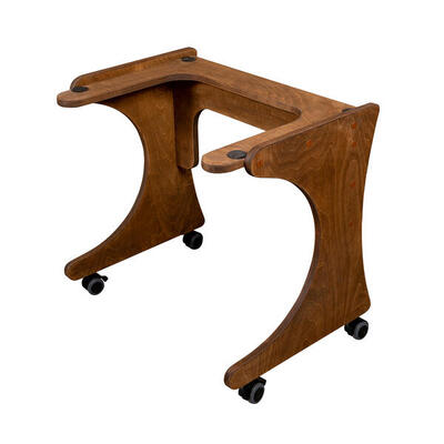 Rolltisch ManuTherm Nussbaum Gesundheitssport Unisex