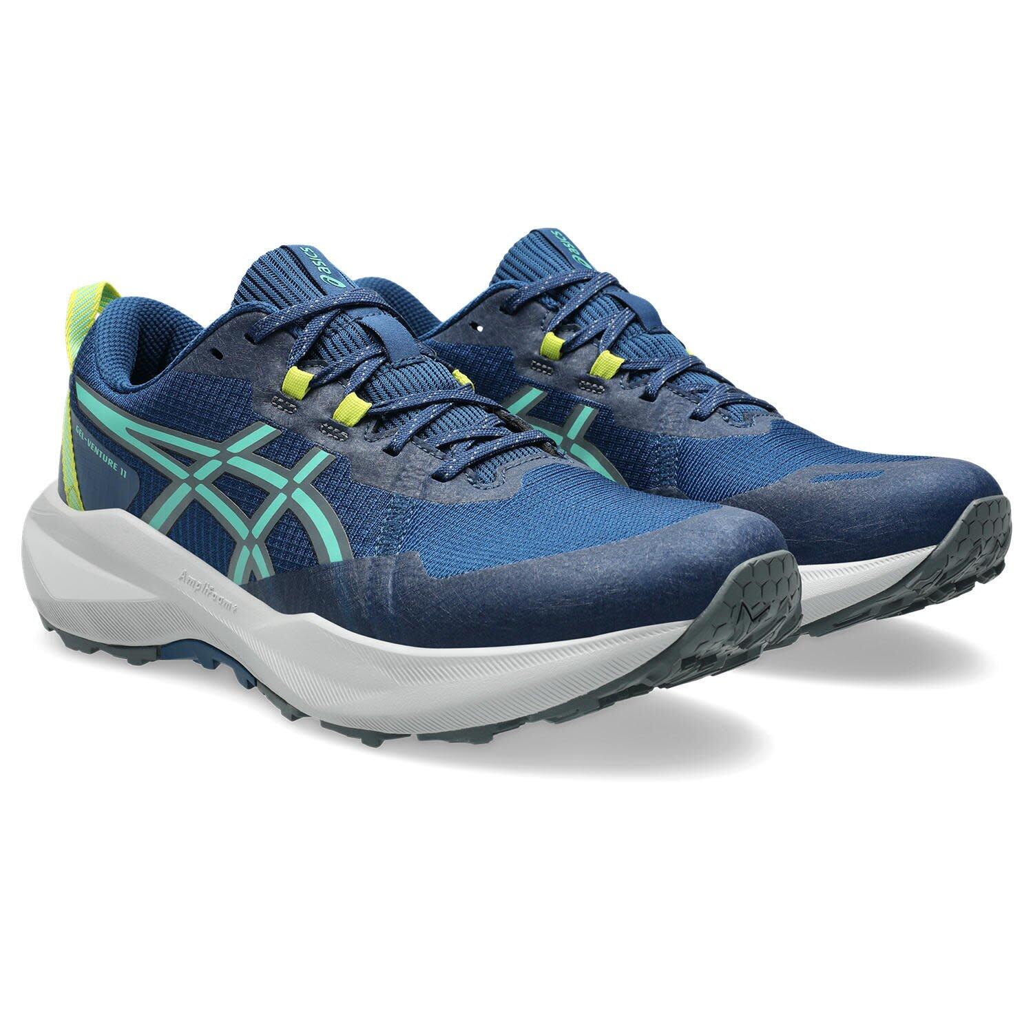 Trailschoenen Heren - ASICS Gel Venture 11 - Blue/AuroraGreen 2/7