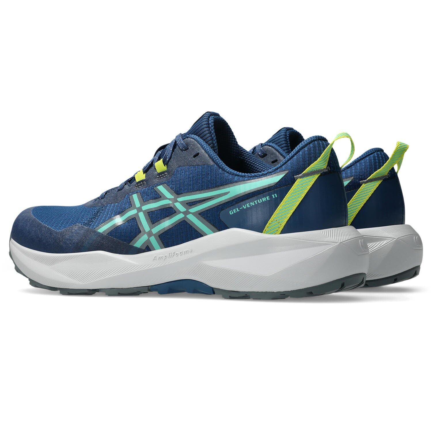 Trailschoenen Heren - ASICS Gel Venture 11 - Blue/AuroraGreen 5/7