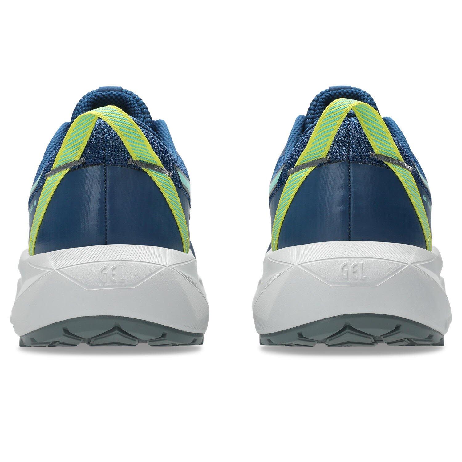 Trailschoenen Heren - ASICS Gel Venture 11 - Blue/AuroraGreen 4/7