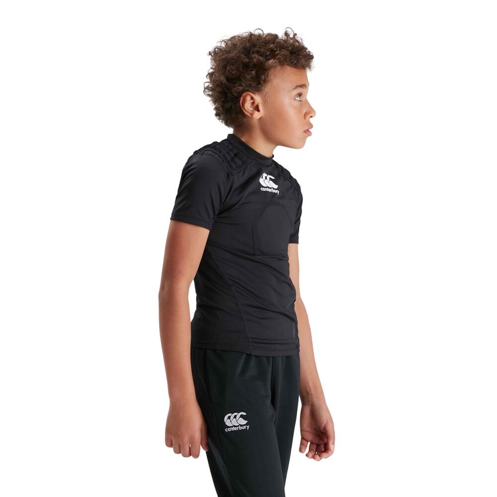 Schutzweste für Kinder Schwarz/Weiß/Silber 3/3