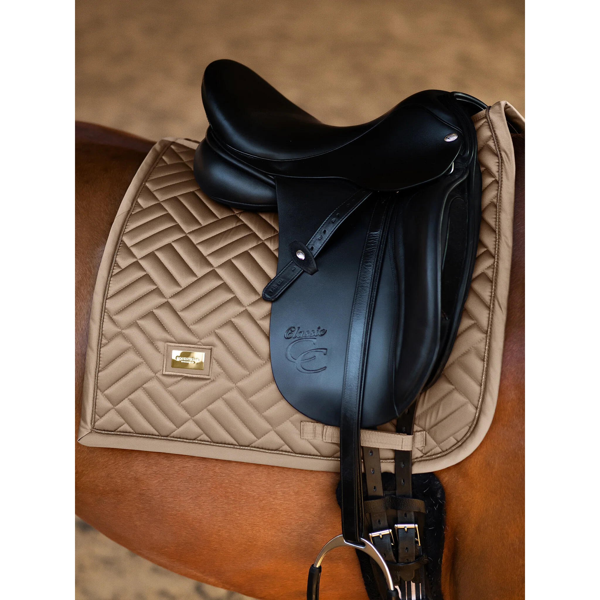 Tapis de dressage pour cheval Equestrian Stockholm Modern 2/2