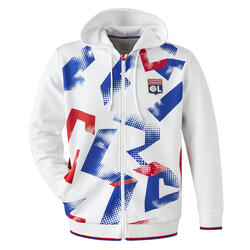 Veste à capuche Entraînement Fusion Blanche Homme