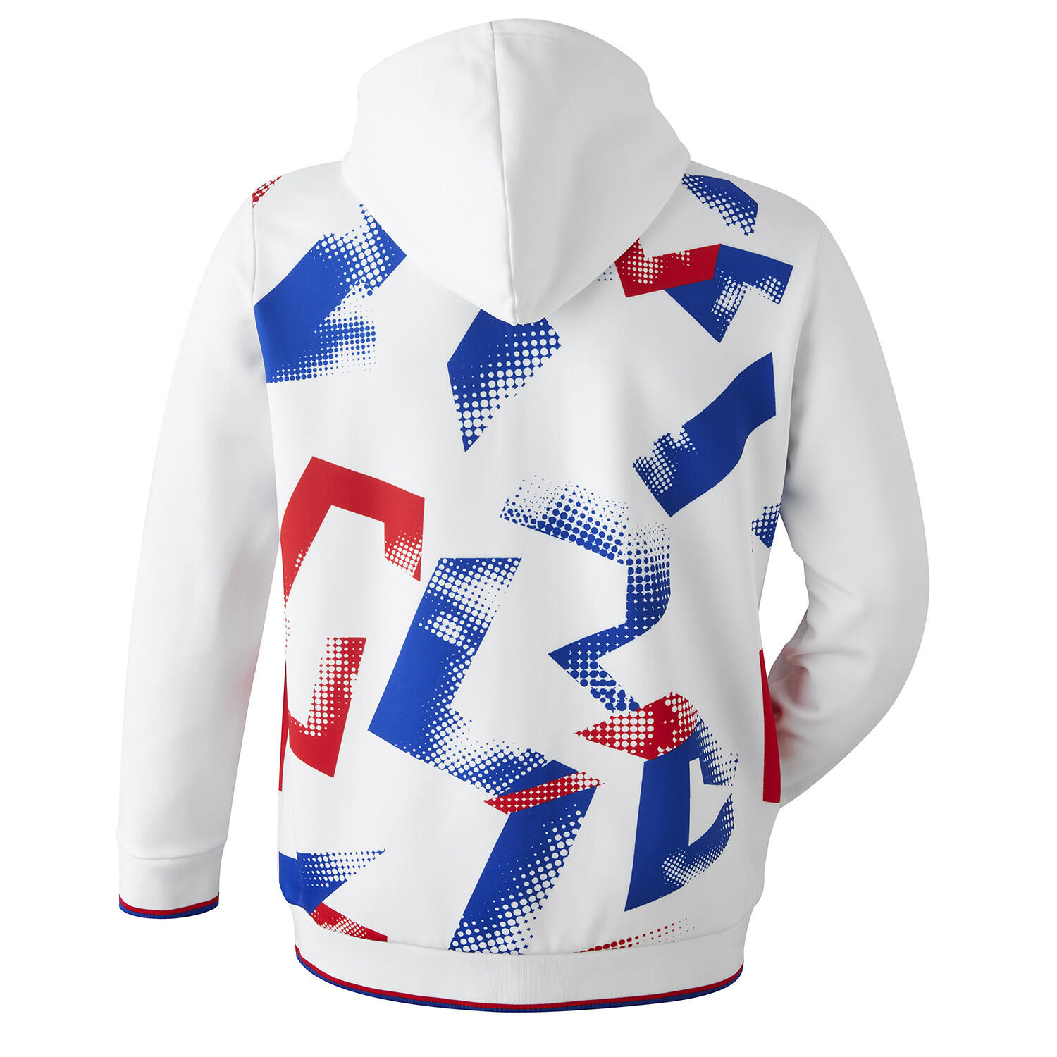 Veste à capuche Entraînement Fusion Blanche Homme 3/5