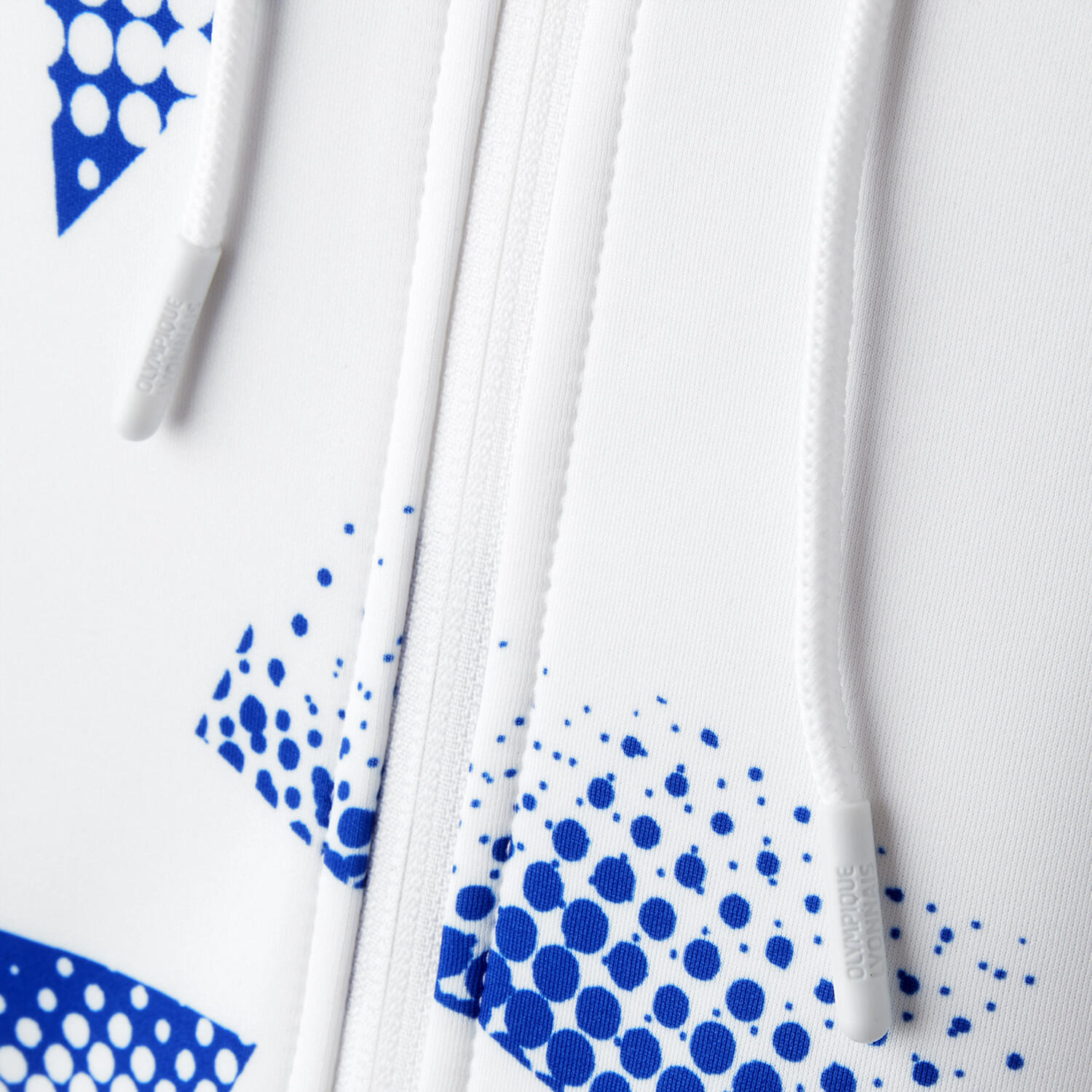 Veste à capuche Entraînement Fusion Blanche Homme 5/5