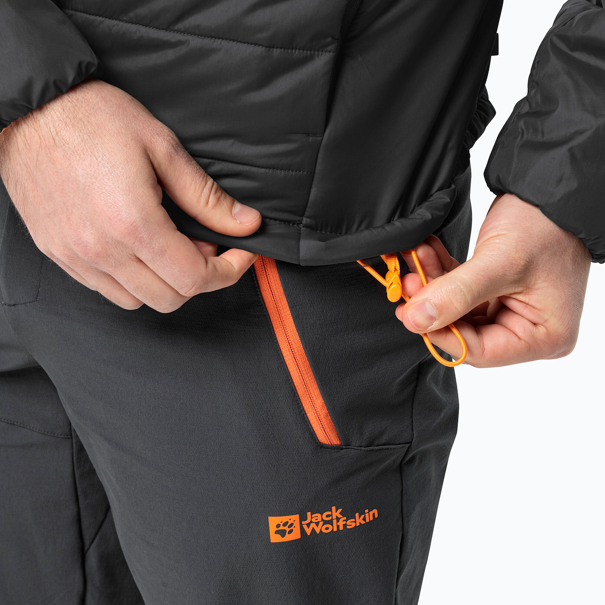 Veste imperméable homme Jack Wolfskin Lapawa Ins 5/5