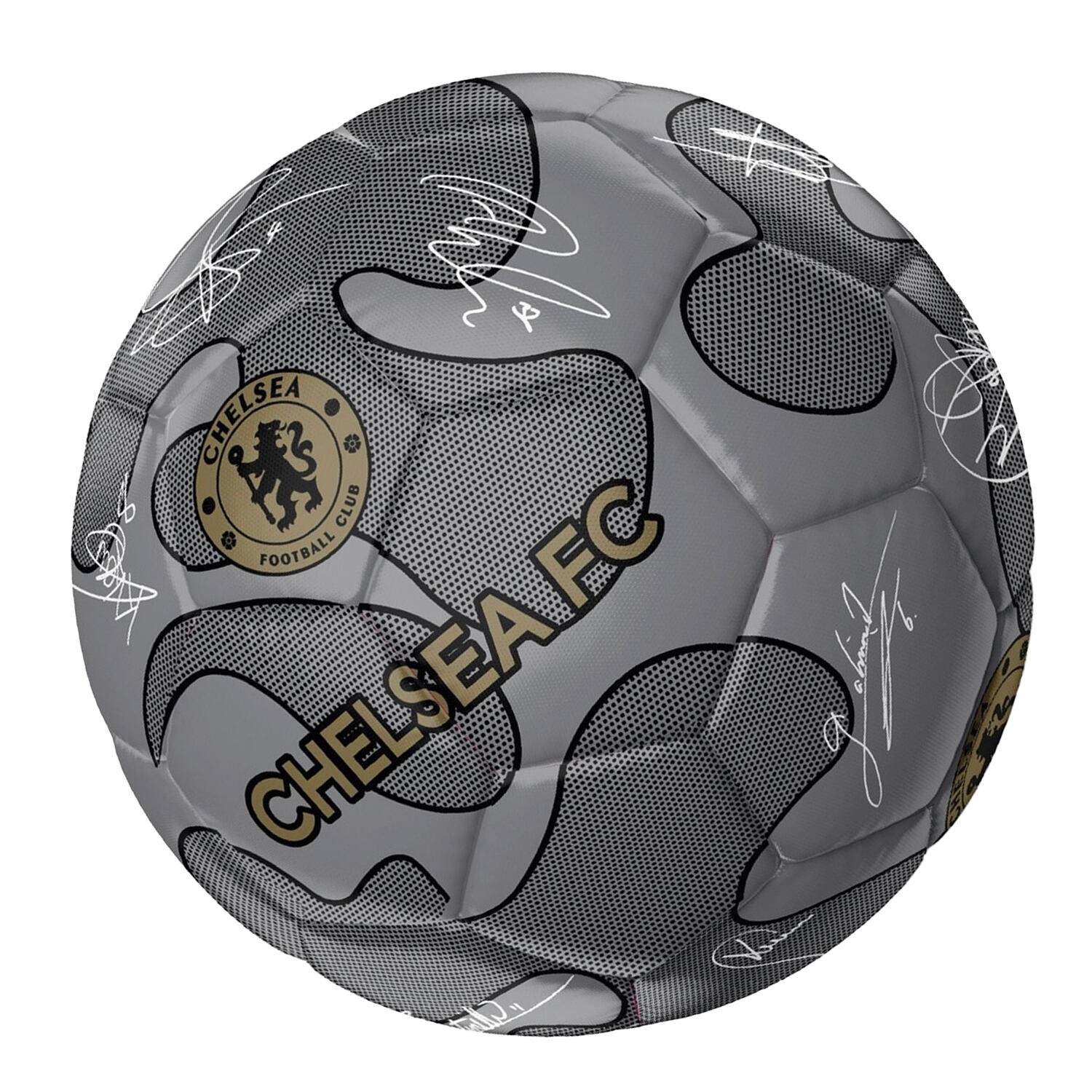 Ballon De Foot (Argenté) Taille 5 2/2