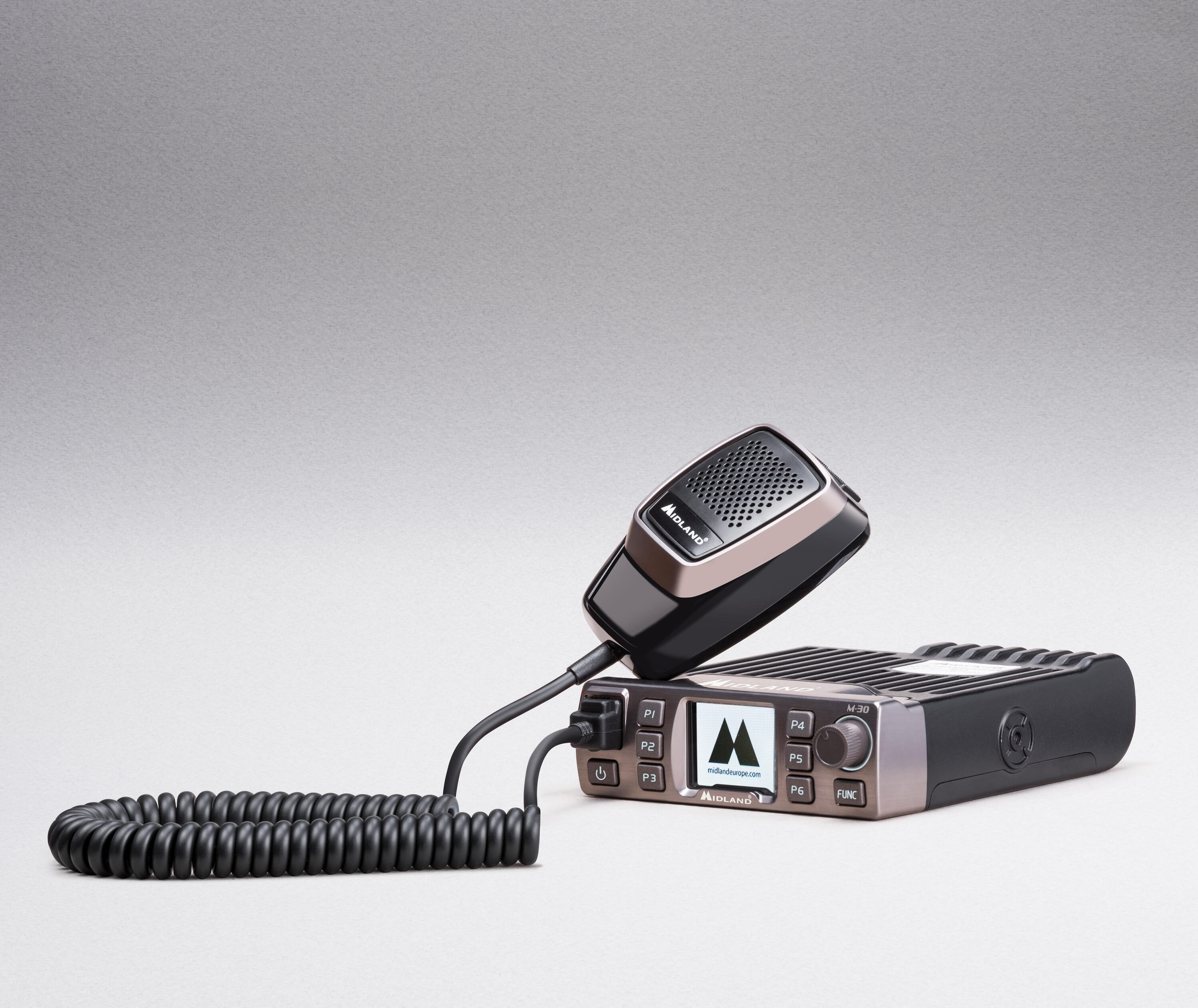 Midland M-30 Radio CB Multibanda AM/FM Senza Licenza, Display TFT, 12V/24V. 5/5
