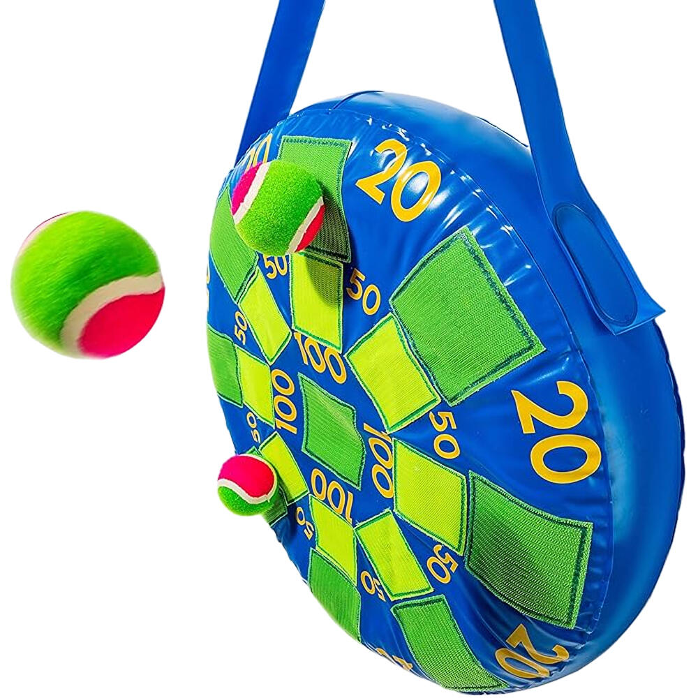 Sticky Inflatable Dartboard (Blue) 1/3