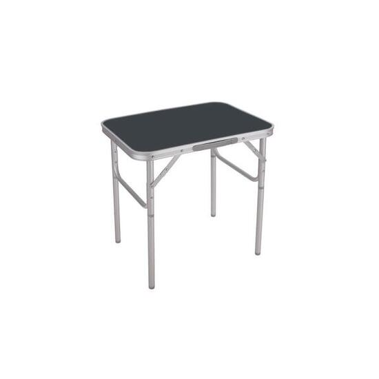Mesa Plegable Gris Aluminio para Jardín y Camping