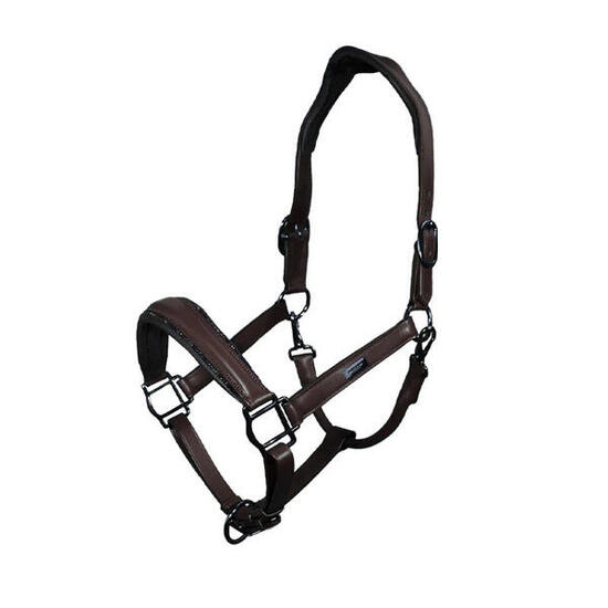 Licol pour cheval en cuir Equestrian Stockholm Glimmer Anatomic