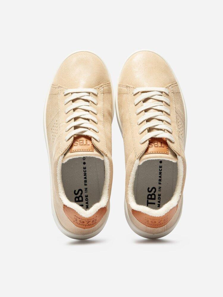 TBS Mascon Beige Damen Sneaker 4/7