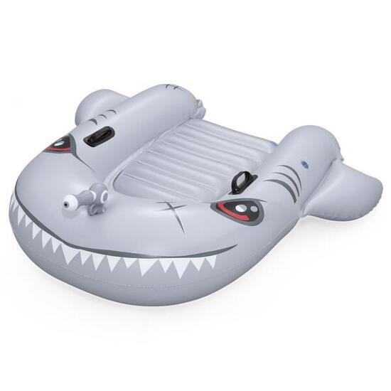 Tabla hinchable tiburón con pistola de agua 160x115 cm