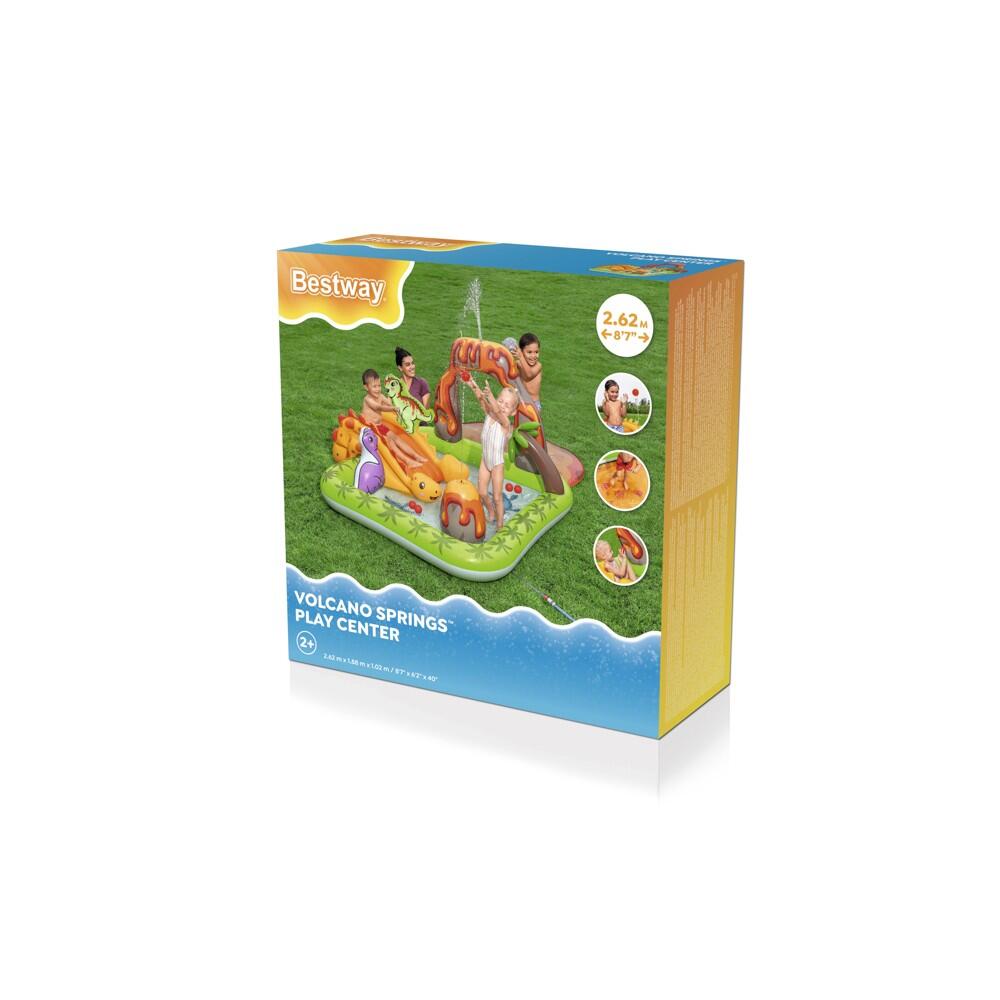 Bestway Volcano Springs Play Centre, Inflatable Kids Pool, Water Play Centre 3/6