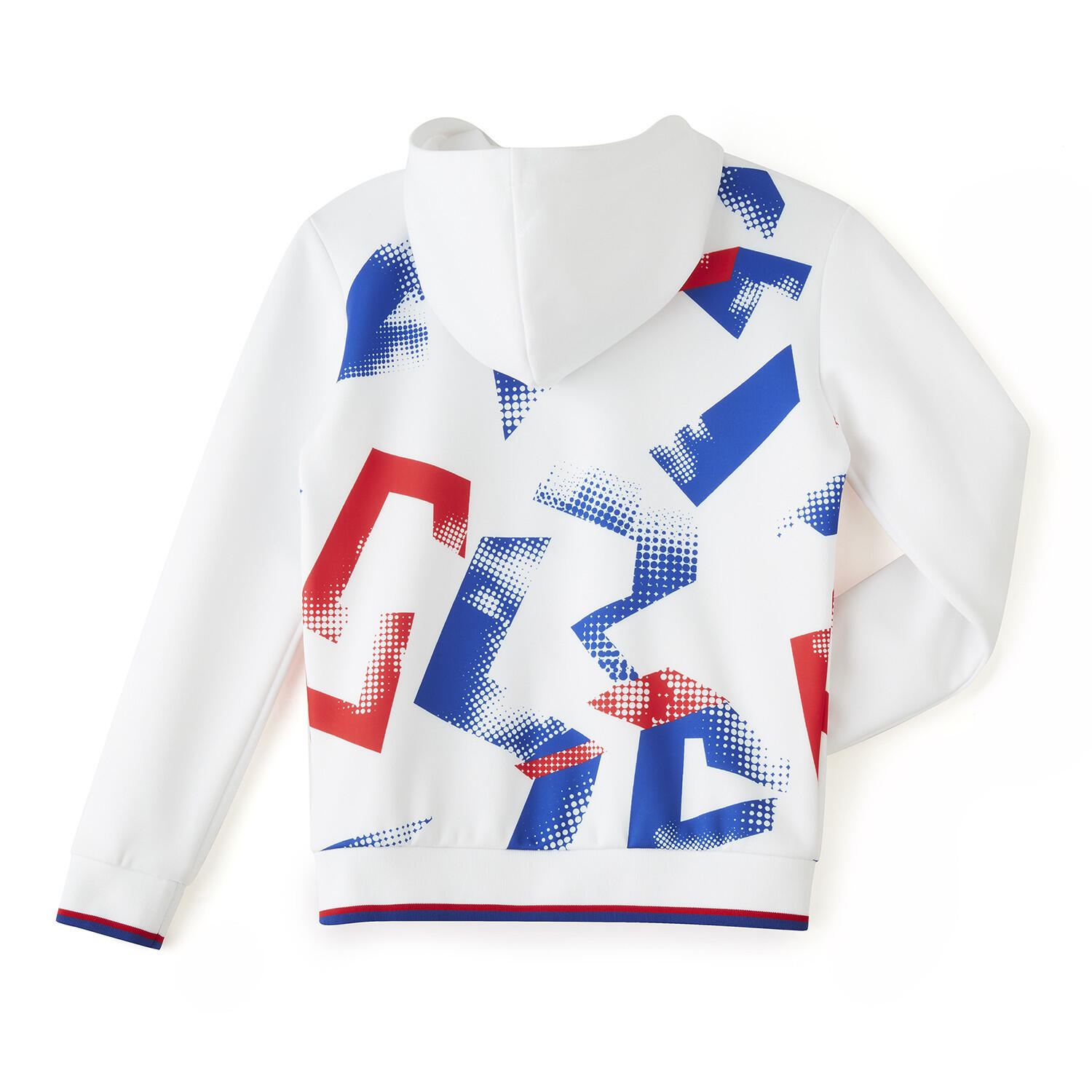 Veste à capuche Entraînement Fusion Blanche Enfant 2/5